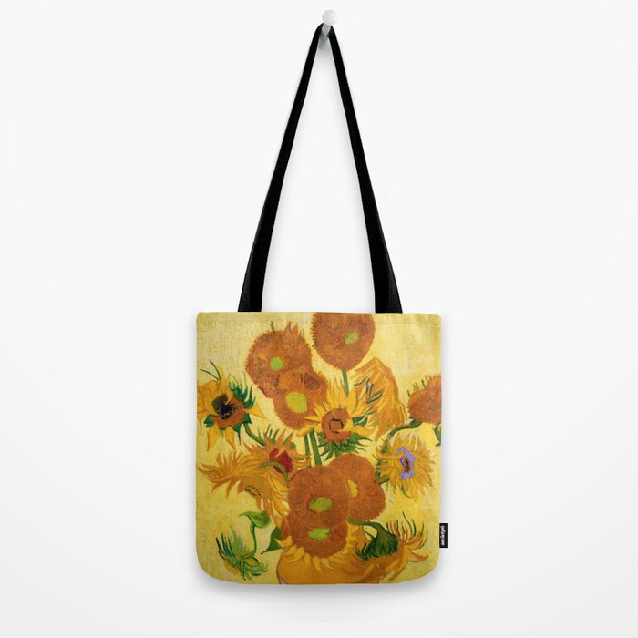 Sunflowers by Van Gogh Tote Bag Gallery Image 2