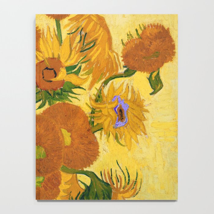 Sunflowers by Van Gogh Notebook Gallery Image 4