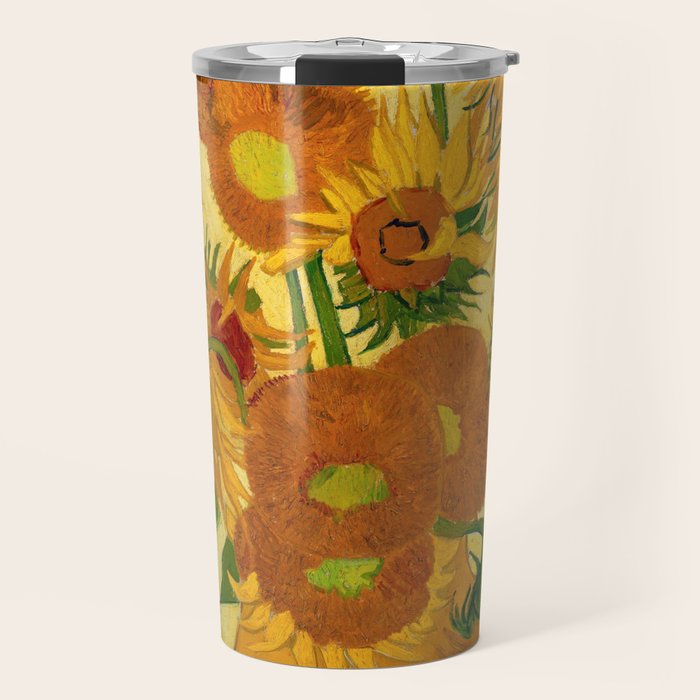 Sunflowers by Van Gogh Travel Mug Gallery Image 1
