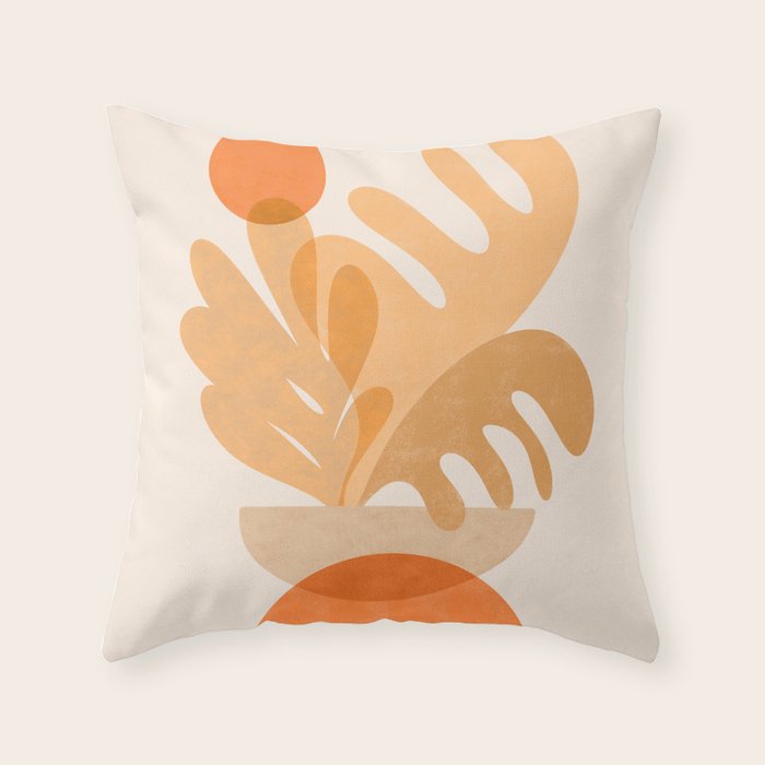 Sunny Side Throw Pillow Gallery Image 1