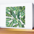 Jungle Leaves, Banana, Monstera #society6 Wall Mural Gallery Image 2