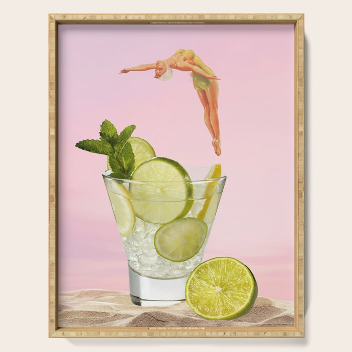 I need a drink Serving Tray Gallery Image 1