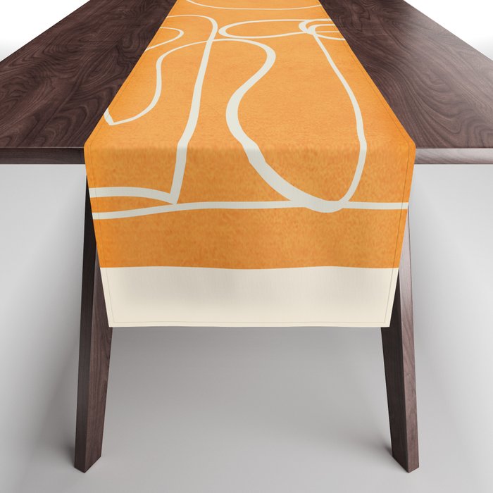 Lines in Space 6 Table Runner Gallery Image 1