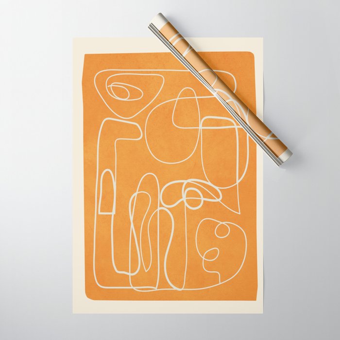 Lines in Space 6 Wrapping Paper Gallery Image 1