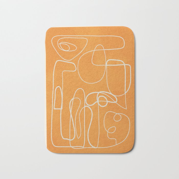 Lines in Space 6 Bath Mat Gallery Image 1