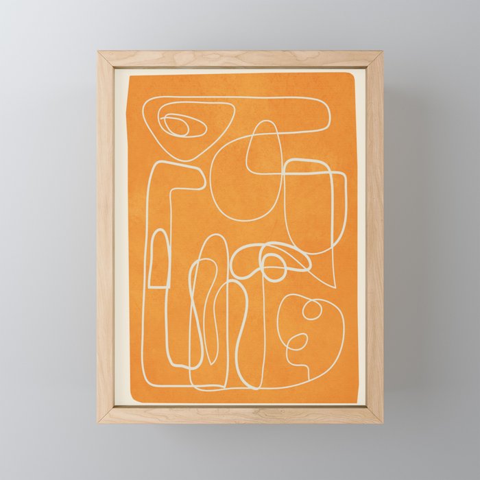 Lines in Space 6 Mini Art Print Gallery Image 1