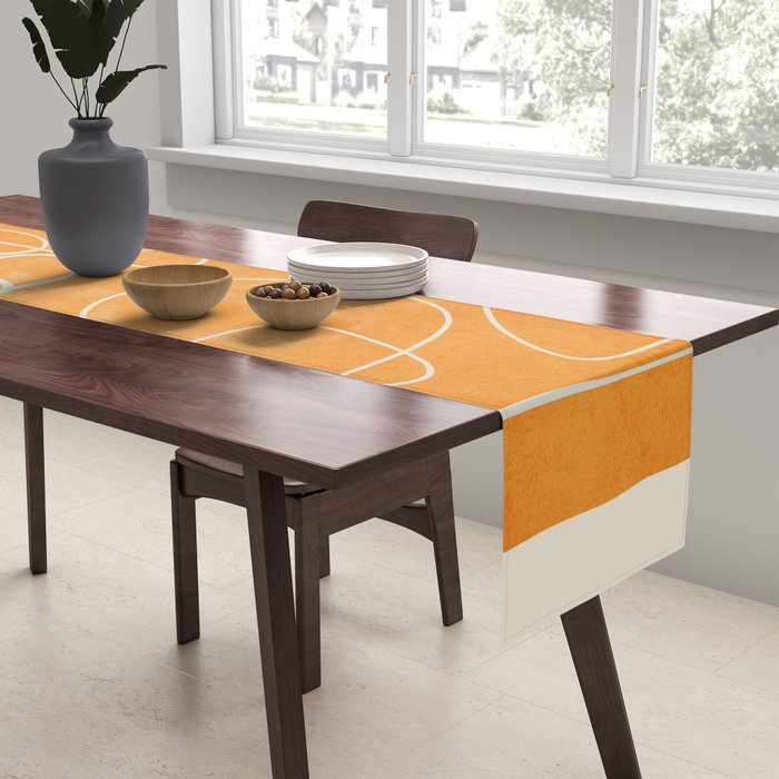 Lines in Space 6 Table Runner Gallery Image 2