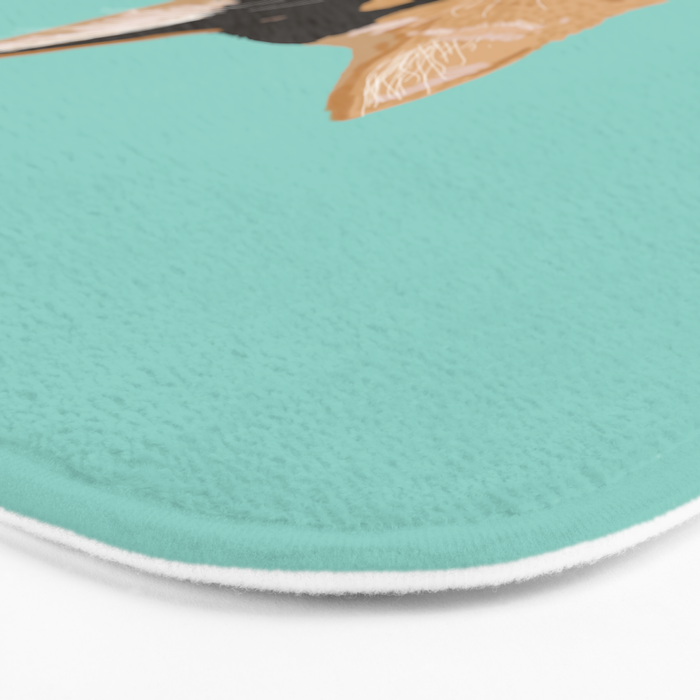 Calico Cat - Cute cat black, white, tan, orange tabby cat, cute kitten Bath Mat Gallery Image 3