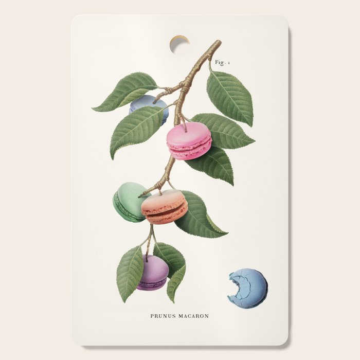 Macaron Plant Cutting Board Gallery Image 1