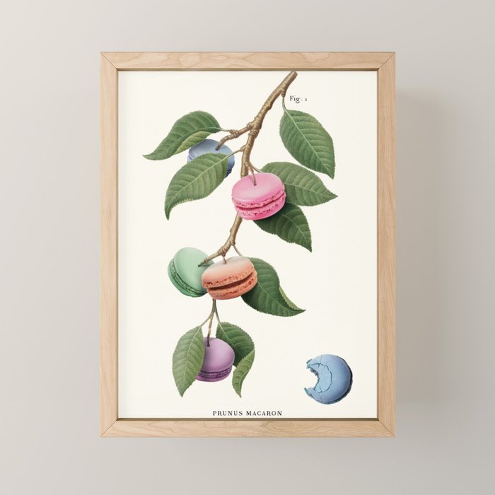 Macaron Plant Mini Art Print Gallery Image 1