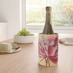 Rose Stem with Dusty Blue Leaves Wine Chiller Gallery Image 4
