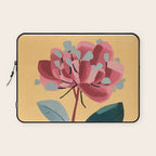 Rose Stem with Dusty Blue Leaves Laptop Sleeve Gallery Image 1