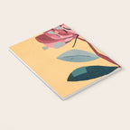 Rose Stem with Dusty Blue Leaves Notebook Gallery Image 3