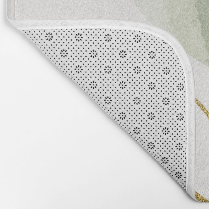 Forest Bouquet II Botanical Shapes Bath Mat Gallery Image 2