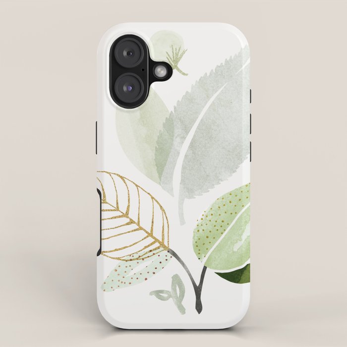 Forest Bouquet II Botanical Shapes iPhone Case Gallery Image 1