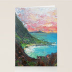 The Pitons, St. Lucia Stationery Card Gallery Image 2