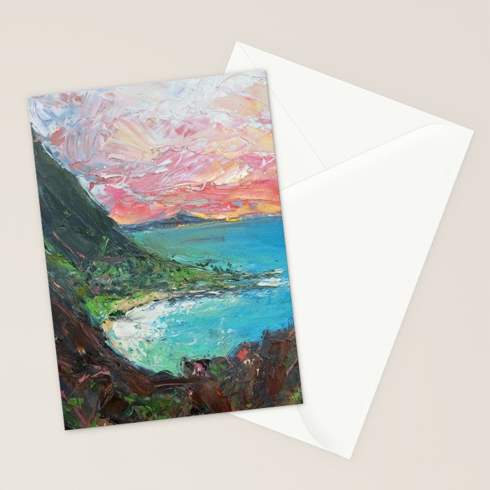 The Pitons, St. Lucia Stationery Card Gallery Image 2