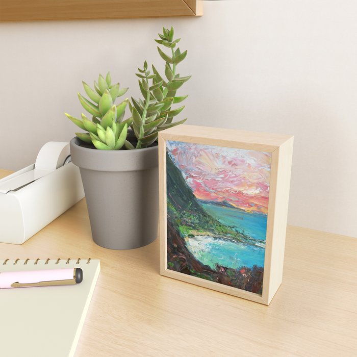 The Pitons, St. Lucia Mini Art Print Gallery Image 2