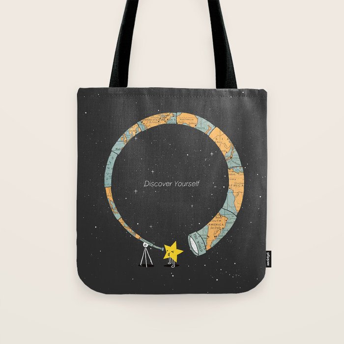 Discover yourself Tote Bag Gallery Image 1