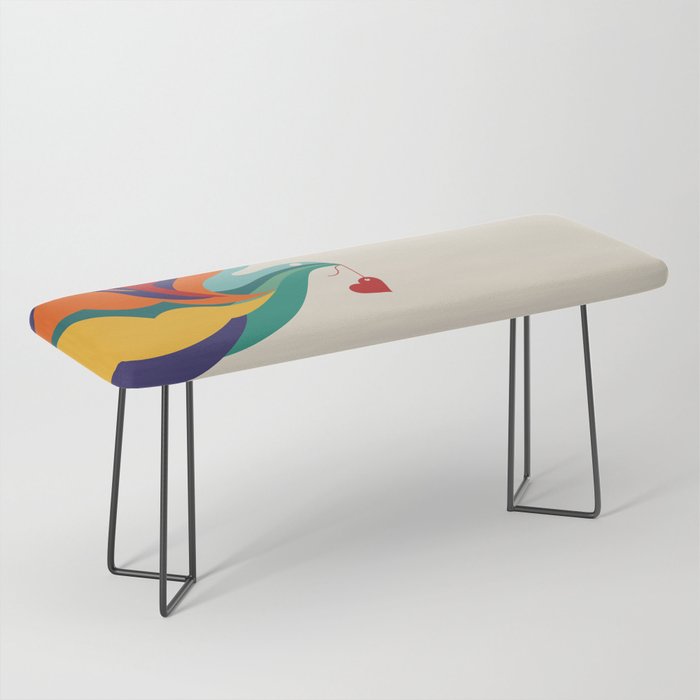 Love Message Bench Gallery Image 1