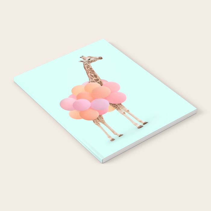 GIRAFFE PARTY Notebook Gallery Image 2