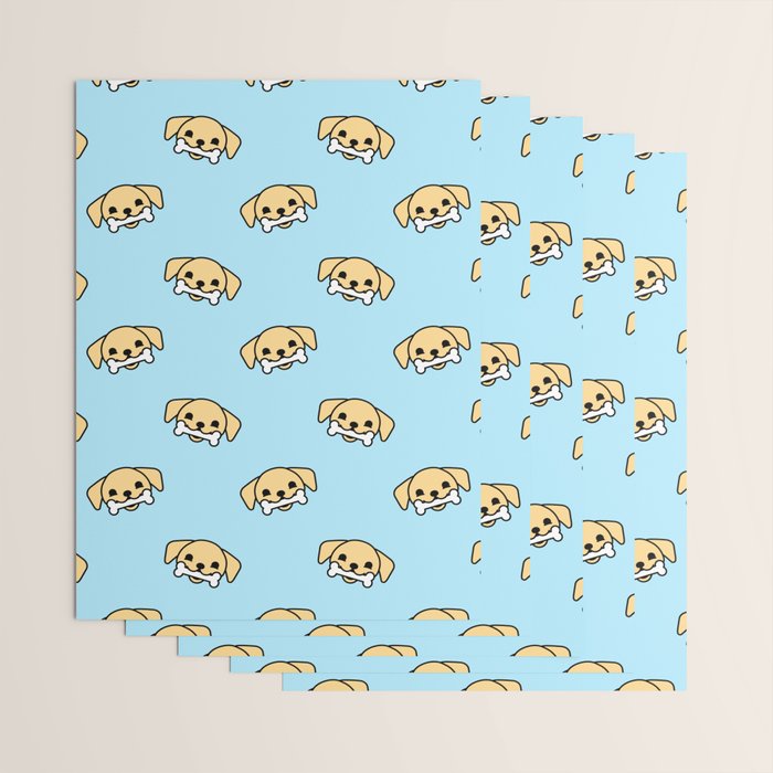 Fun dog pet cartoon pattern Wrapping Paper Gallery Image 3