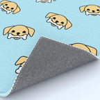 Fun dog pet cartoon pattern Rug Gallery Image 4
