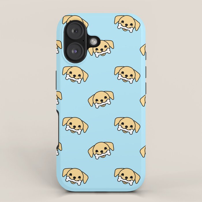 Fun dog pet cartoon pattern iPhone Case Gallery Image 1