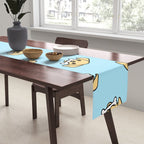 Fun dog pet cartoon pattern Table Runner Gallery Image 2