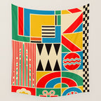 Merry Christmas  Wall Tapestry Gallery Image 4