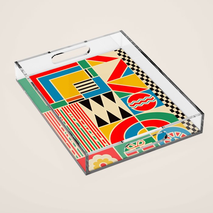 Merry Christmas  Acrylic Tray Gallery Image 1