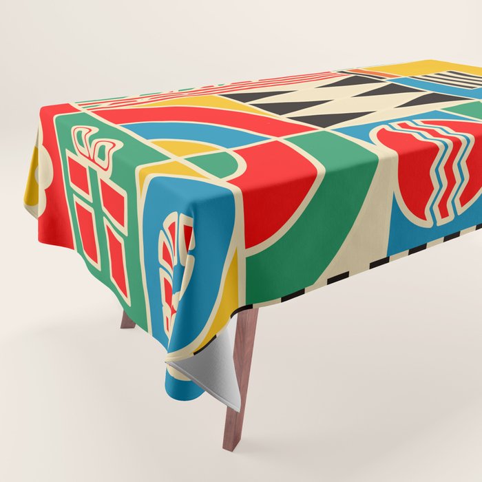 Merry Christmas  Tablecloth Gallery Image 1