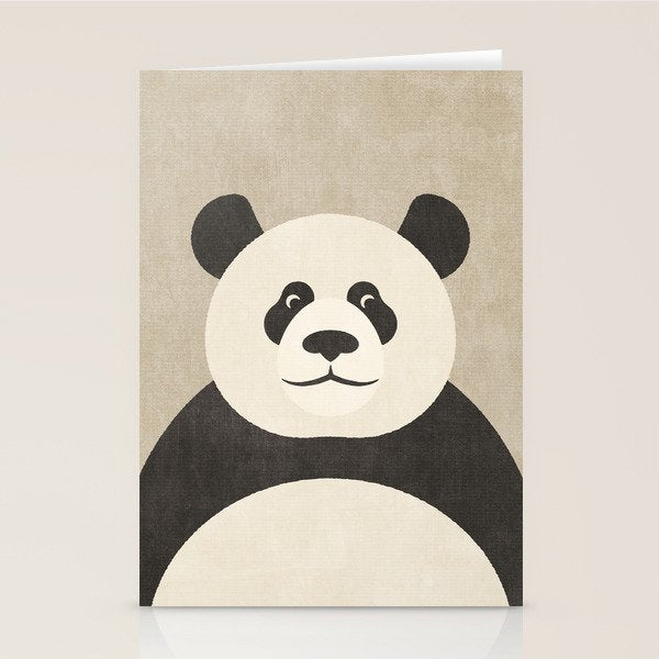 FAUNA / Panda Stationery Card Gallery Image 2
