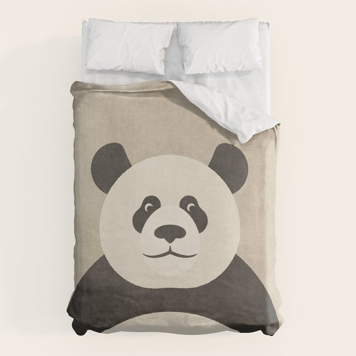 FAUNA / Panda Duvet Cover Gallery Image 1