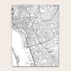 San Diego White Map Notebook Gallery Image 4