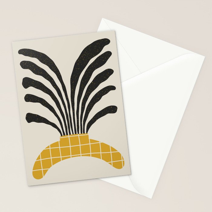 Modern Vase #4 Stationery Card Gallery Image 2