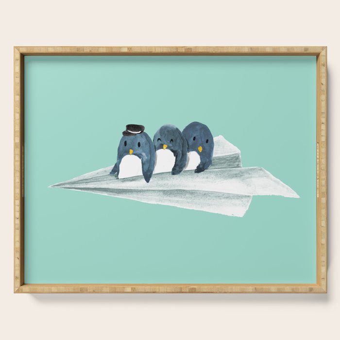 Let's travel the world Serving Tray Gallery Image 1