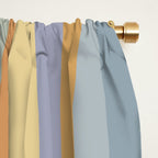 Mixed Stripes Pattern XVI Beachy Colors Window Curtain Gallery Image 2