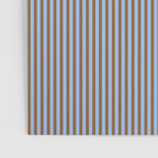 Narrow Stripes Vertical Pattern in Brown and Blue Poster Gallery Image 3