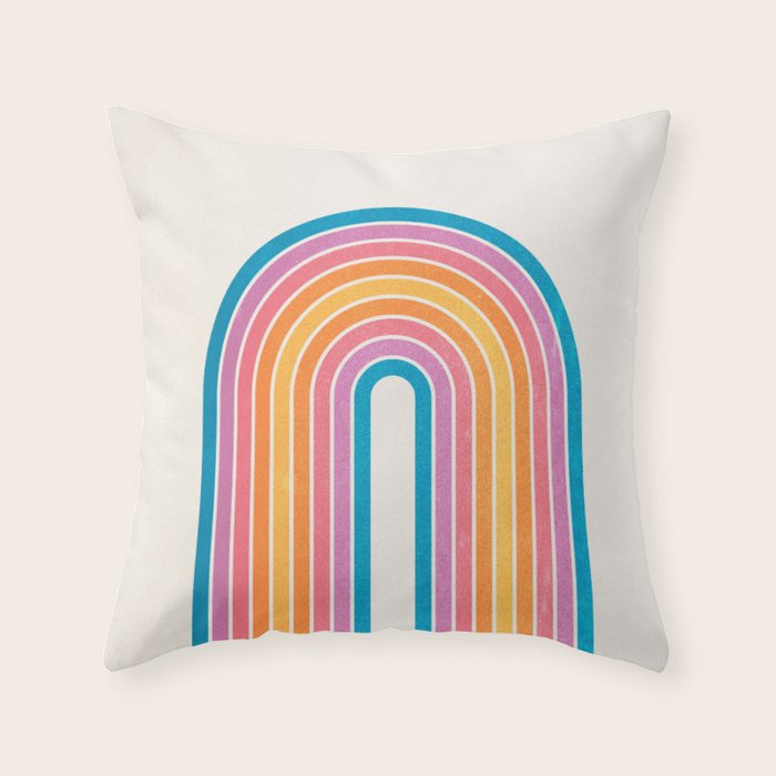 Vintage California Arch Throw Pillow Gallery Image 6
