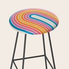 Vintage California Arch Stool Gallery Image 2