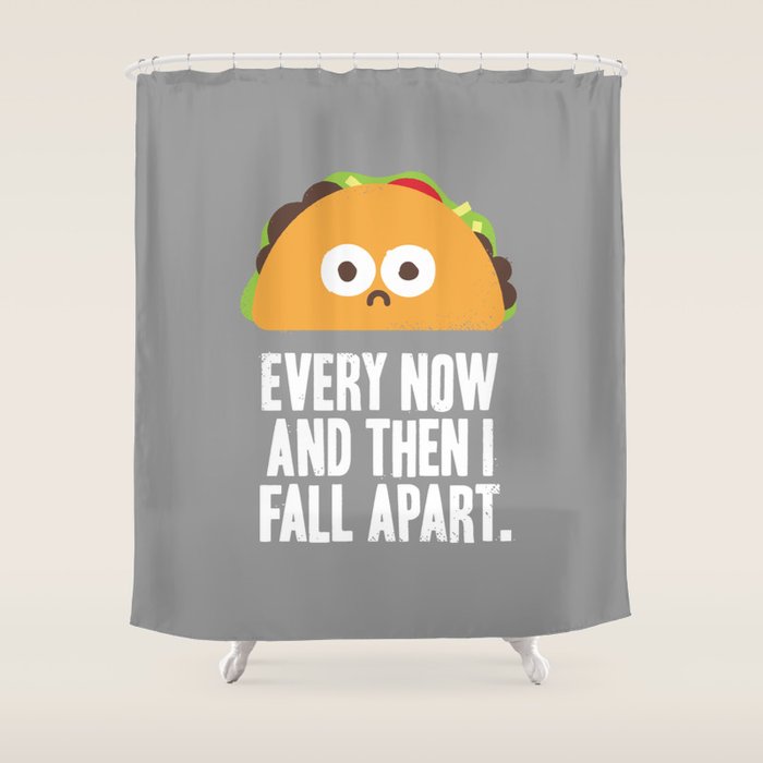 Taco Eclipse of the Heart Shower Curtain Gallery Image 1