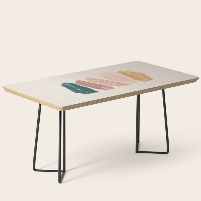 Make Time For What Helps You Coffee Table Gallery Image 1