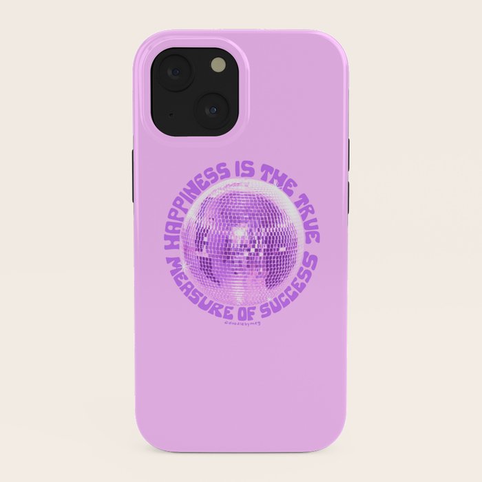 Happiness Is The True Measure of Success in Purple iPhone Case Gallery Image 38