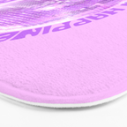 Happiness Is The True Measure of Success in Purple Bath Mat Gallery Image 3