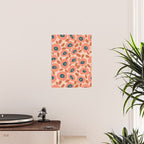 Textured Bold Flower - Peach Poster Gallery Image 2
