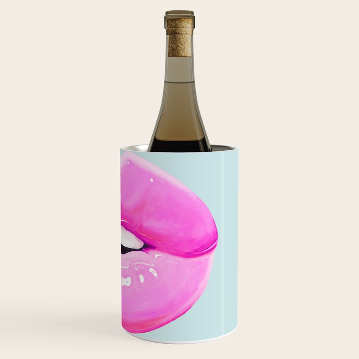 Fashion pink lips Wine Chiller Gallery Image 3
