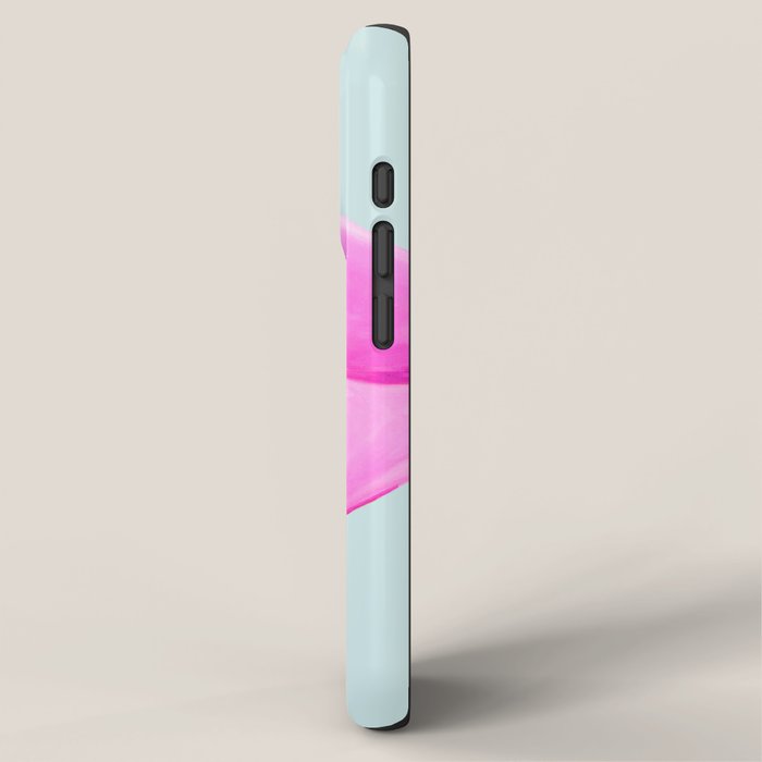 Fashion pink lips iPhone Case Gallery Image 2