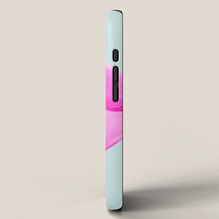 Fashion pink lips iPhone Case Gallery Image 2