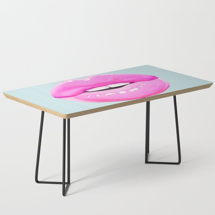 Fashion pink lips Coffee Table Gallery Image 1